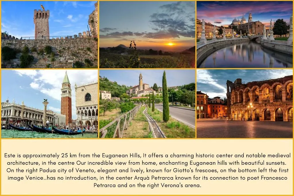 Elegante Appartamento Con Vista - Colli Euganei Teolo